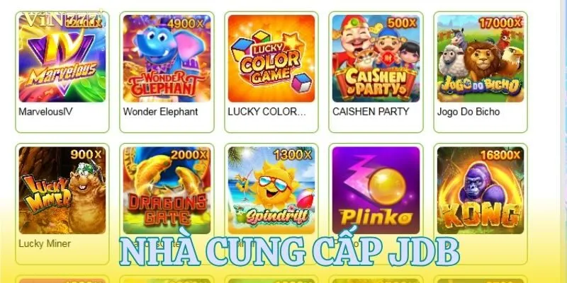 Giới thiệu nhà cung cấp JDB