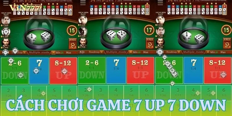 Hướng dẫn cách chơi 7 Up 7 Down 