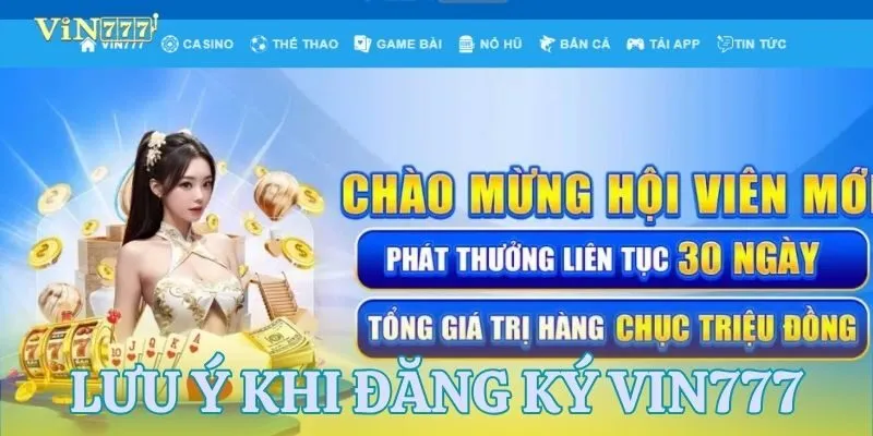 Tất cả những lưu ý quan trọng khi đăng ký